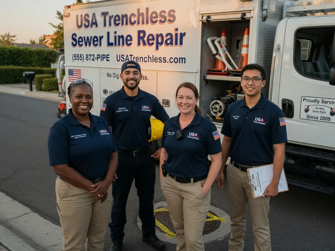 Sewer Line Repair company in Mecca, IN